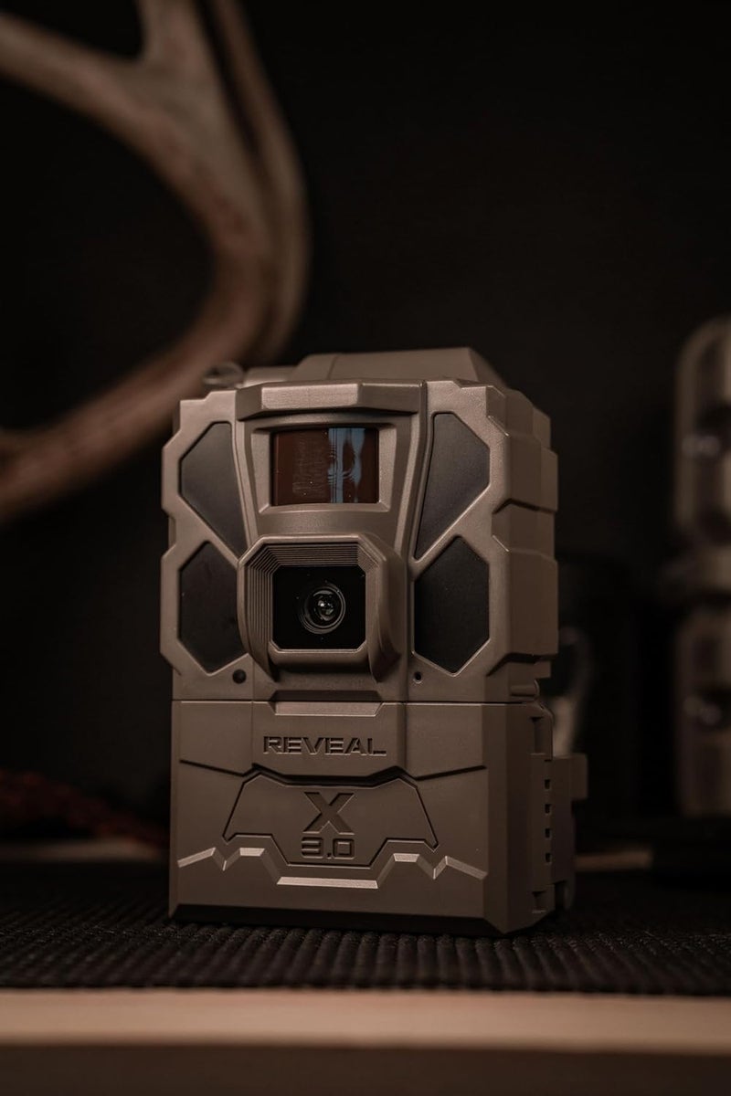 TACTACAM كاميرا كشف المسار Reveal X Gen 3.0: اتصال تلقائي 4G LTE، صورة 4K، فيديو 1080p، فلاش IR منخفض التوهج، لا حاجة لبطاقة SD، عمر بطارية طويل – أفضل كاميرا للصيد، مراقبة الألعاب والممتلكات - Image 1